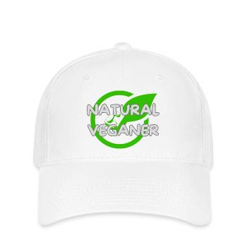 Natural Veganer - Flexfit Cap - Weiß - Vorne