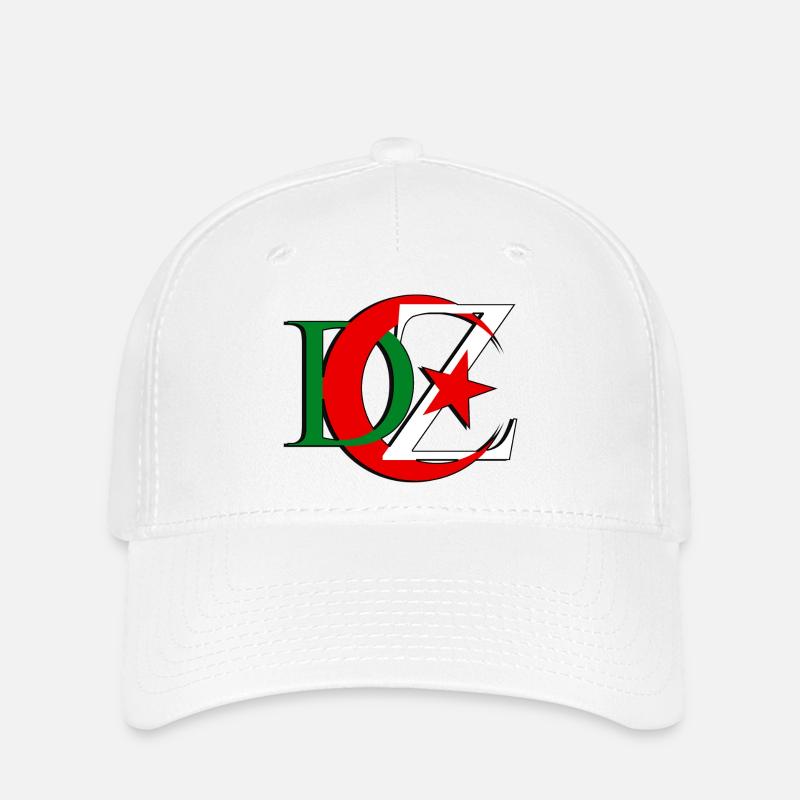 DZ Algeria in my heart - Flexfit Cap - white