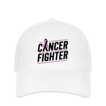 CANCER - Flexfit Cap - white - Front