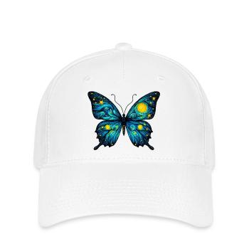 Butterfly - Flexfit Cap - white - Front
