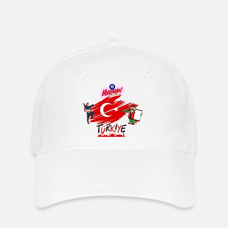 Turkiye - Flexfit Cap - white