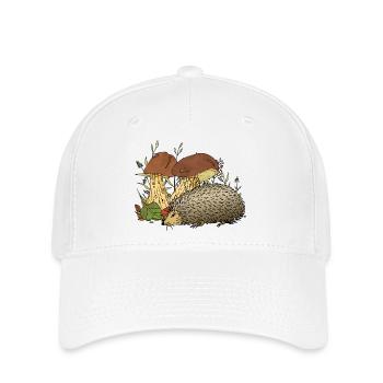 Igel - Flexfit Cap - Weiß - Vorne