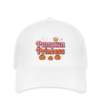 pumpkin princess / helloween design - Flexfit Cap - Weiß - Vorne