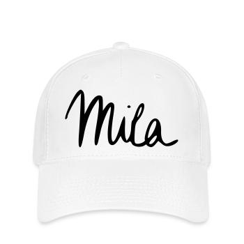Mila - Flexfit Cap - Weiß - Vorne