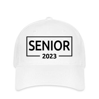 Senior 2023 - Graduated Students Graduation Party - Flexfit Cap - white - Front