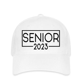 Senior 2023 - Graduated Students Graduation Party - Flexfit Cap - white - Front