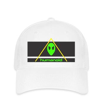 humanoid festival - Flexfit Cap - white - Front