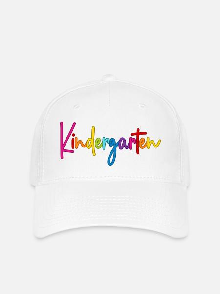 Kindergarten - Flexfit Cap - Weiß