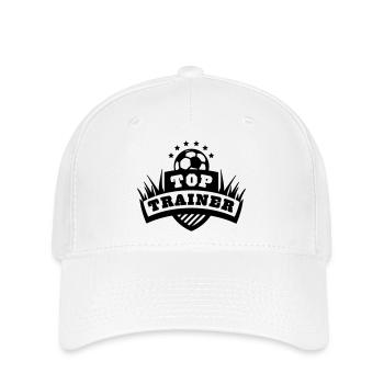 Top Trainer - Flexfit Cap - Weiß - Vorne