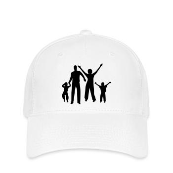 family person - Flexfit Cap - white - Front