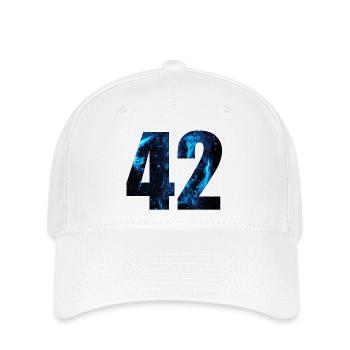 42 - Flexfit Cap - white - Front