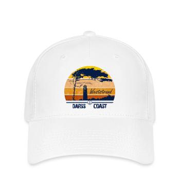 West beach my love - Darss Mer Baltique - Casquette Flexfit - blanc - Devant