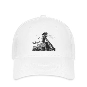 Ruhrpott Zeche - Flexfit Cap - Weiß - Vorne