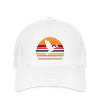 Paix pour le monde | Paix mondiale - Casquette Flexfit - blanc - Devant