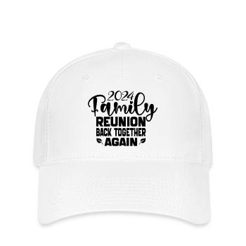 Family Reunion 2024 Back Together Again - Casquette Flexfit - blanc - Devant