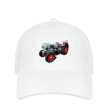 Eicher Tiger EM 235 - Flexfit Cap - Weiß - Vorne