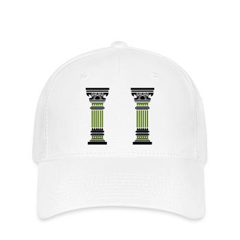 antike säule 2 - Flexfit Cap - Weiß - Vorne