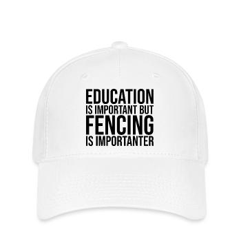 Fechten - Flexfit Cap - Weiß - Vorne