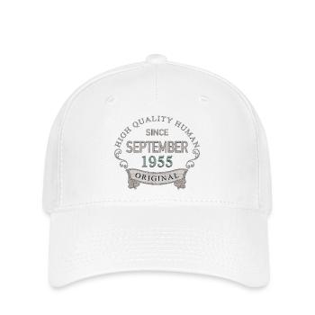 Depuis septembre 1955 - Casquette Flexfit - blanc - Devant