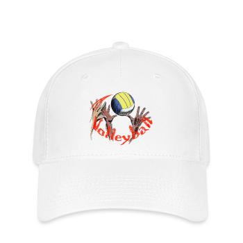 Volley-ball - Casquette Flexfit - blanc - Devant
