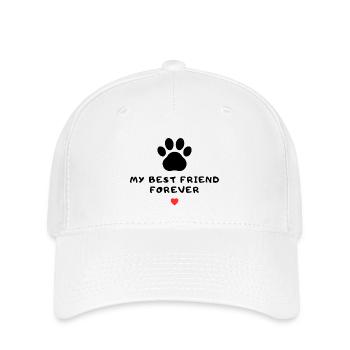 My best friend forver - Flexfit Cap - white - Front