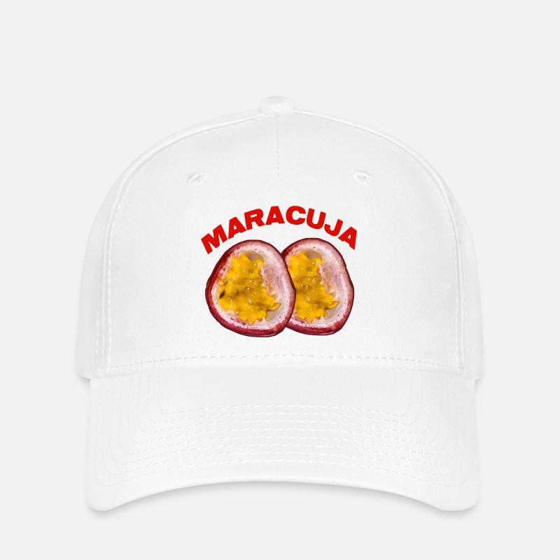 Fruit de l’amour fruit de la passion - Casquette Flexfit - blanc