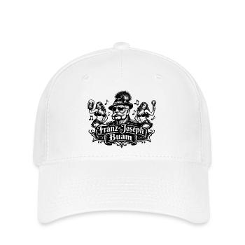 Franz Joseph Buam Logo - Flexfit Cap - white - Front