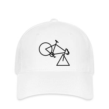 Tri-cycle - Casquette Flexfit - blanc - Devant