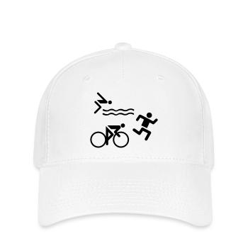 Triathlon - Casquette Flexfit - blanc - Devant