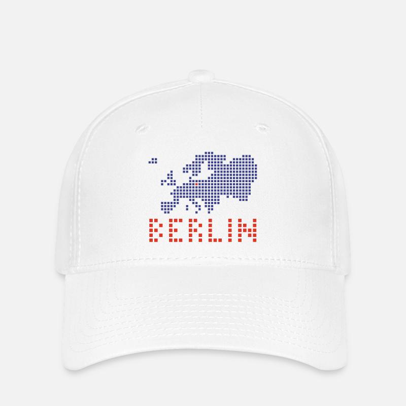 Berlin - Flexfit Cap - white