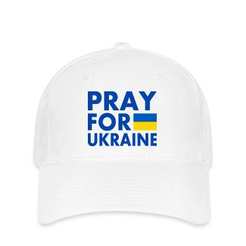 Ukraine - Flexfit Cap - Weiß - Vorne
