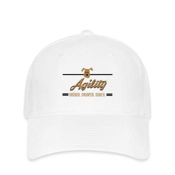 Agility - Flexfit Cap - Weiß - Vorne