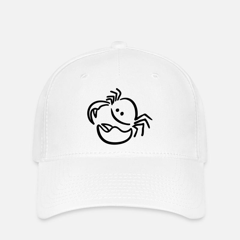 Cancer - Casquette Flexfit - blanc