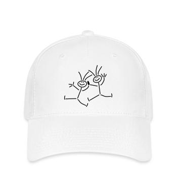 Two Friends - Casquette Flexfit - blanc - Devant