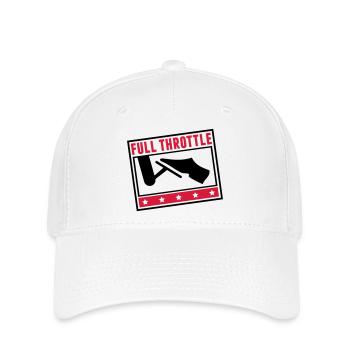 full_throttle_pi2 - Flexfit Cap - white - Front