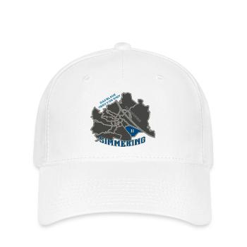 Simmering Wien 11 - Flexfit Cap - Weiß - Vorne