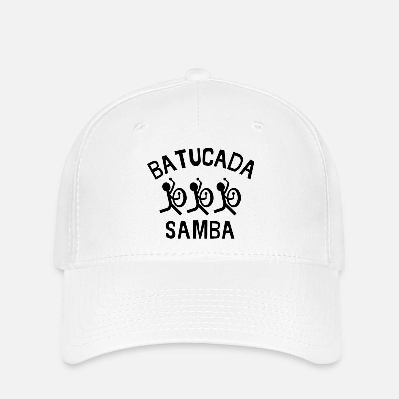 Batucada, Samba, Carnival, Rio - Flexfit Cap - white