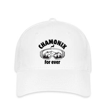 Skiing, snowboarding, ski resort - Flexfit Cap - white - Front