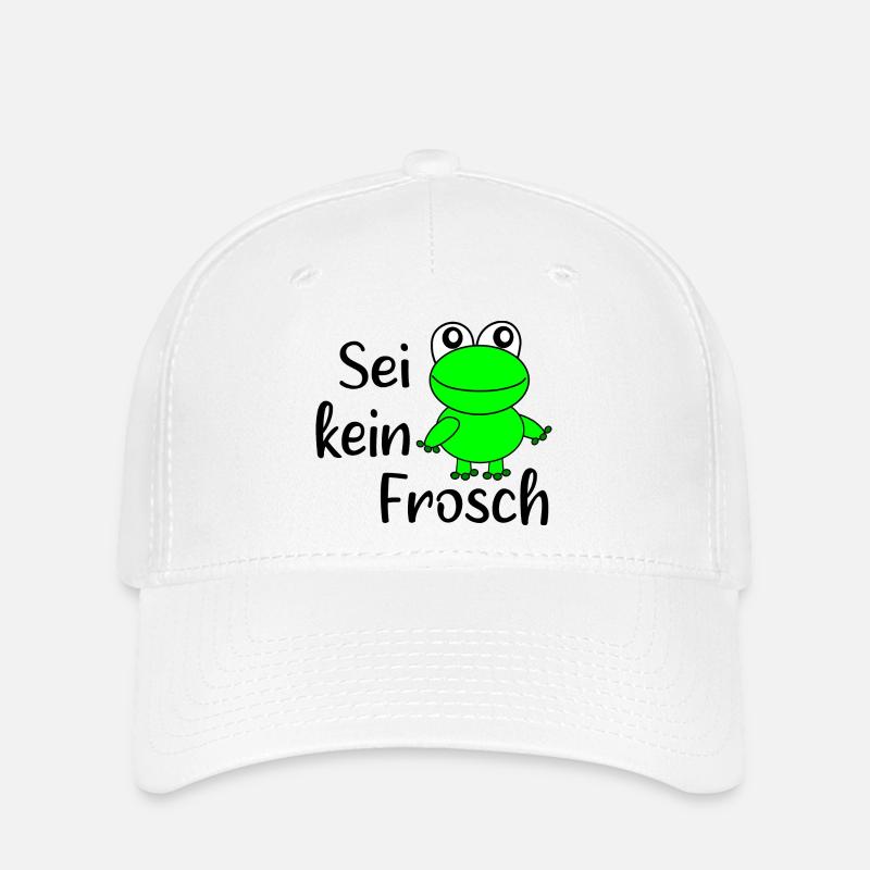 Grenouille - Casquette Flexfit - blanc