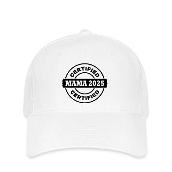 Mama 2025 - Casquette Flexfit - blanc - Devant