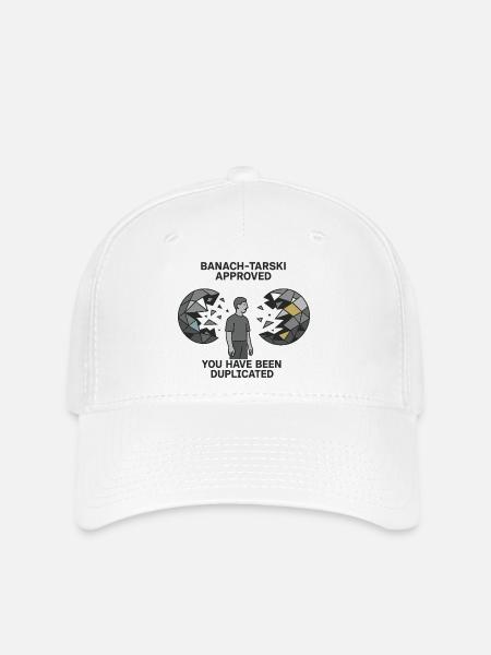 Banach-Tarski Approved - Flexfit Cap - Weiß