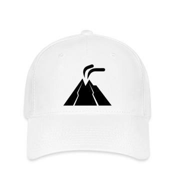 Vulkan - Flexfit Cap - Weiß - Vorne