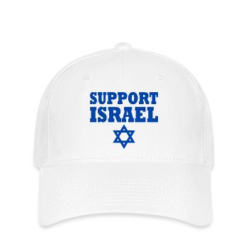 Support israel - Flexfit Cap - white - Front