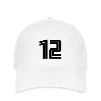 12 - Flexfit Cap - white - Front