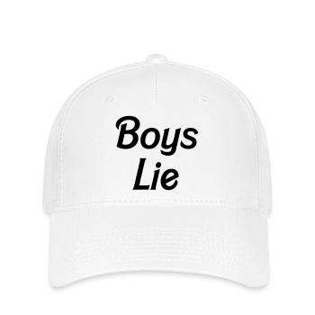 Boys lie - Flexfit Cap - white - Front
