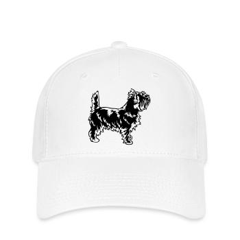 Cairn Terrier - Casquette Flexfit - blanc - Devant