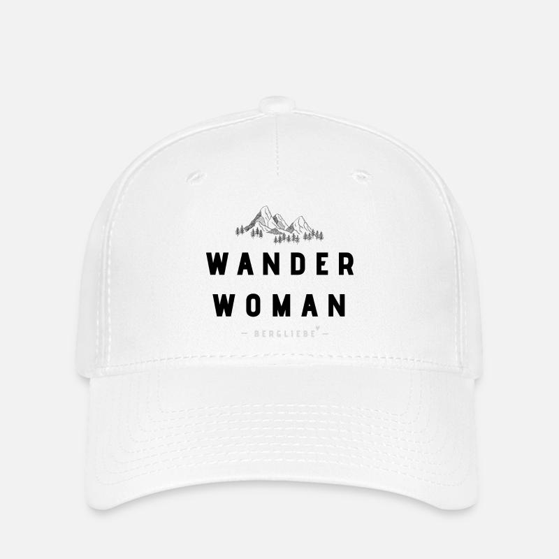 Wander Woman - Flexfit Cap - Weiß