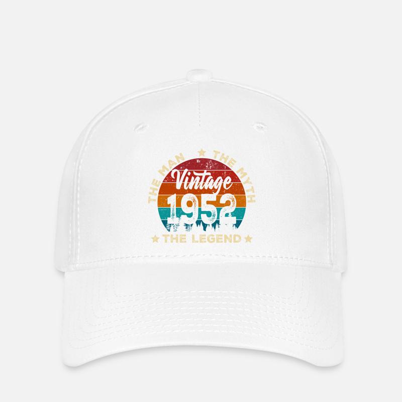 Millésime 1952 Légende - Casquette Flexfit - blanc