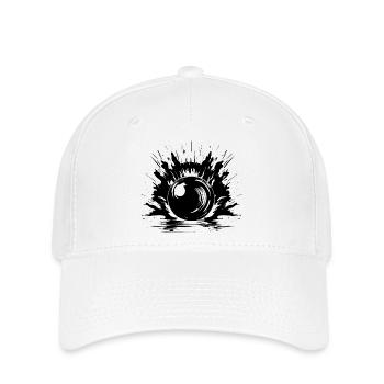 Bowling Sketch - Flexfit Cap - white - Front