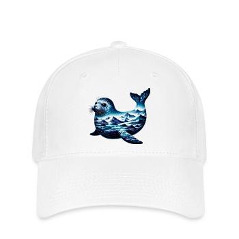 Siegel - Flexfit Cap - Weiß - Vorne